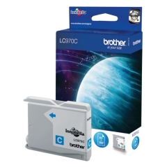 LC970C | Original Brother LC-970C Cyan ink, prints up to 300 pages, contains 8ml of ink Image