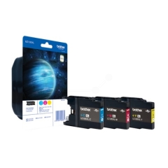 Brother LC-1280XLRBWBP Ink cartridge multi pack C,M,Y, 3x1.2K pages ISO/IEC 24711 Pack=3 for Brother Image