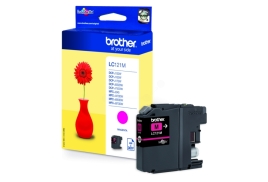 LC121M | Original Brother LC-121M Magenta ink, prints up to 300 pages, contains 4ml of ink