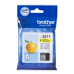 LC3211Y | Original Brother LC-3211Y Yellow ink, prints up to 200 pages Image