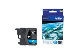 LC985C | Original Brother LC-985C Cyan ink, prints up to 260 pages, contains 5ml of ink