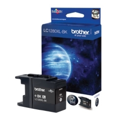 LC1280XLBK | Original Brother LC-1280XLBK Black ink, prints up to 2,400 pages Image