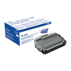 TN3430 | Original Brother TN-3430 Black Toner, prints up to 3,000 pages Image