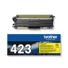 TN423Y | Original Brother TN-423Y Yellow Toner, prints up to 4,000 pages Image