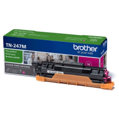TN247M | Original Brother TN-247M Magenta Toner, prints up to 2,300 pages Image