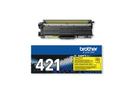 TN421Y | Original Brother TN-421Y Yellow Toner, prints up to 1,800 pages