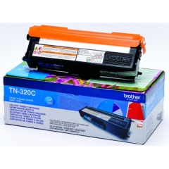 TN320C | Original Brother TN-320C Cyan Toner, prints up to 1,500 pages Image