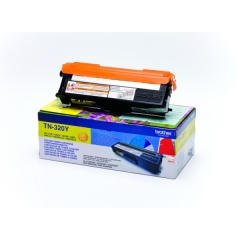 TN320Y | Original Brother TN-320Y Yellow Toner, prints up to 1,500 pages Image