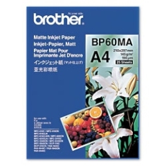 Brother BP60MA Inkjet Paper printing paper A4 (210x297 mm) Matte 25 sheets White Image