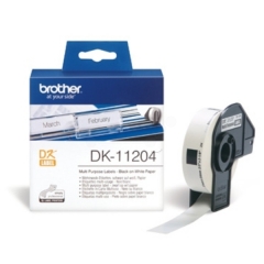 Brother DK Labels DK-11204 (17mm x 54mm) Multi-Purpose Labels (400 Labels) Image