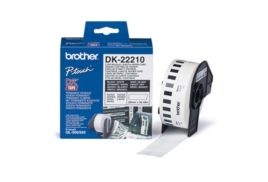 Brother DK-22210 DirectLabel Etikettes white 29mm x 30,48m for Brother P-Touch QL/700/800/QL 12-102m