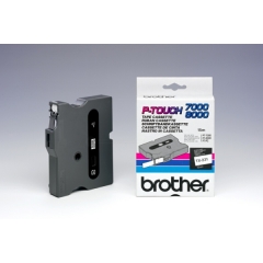 Brother TX-231 DirectLabel black on white 12mm x 15m for Brother P-Touch TX 6-24mm Image