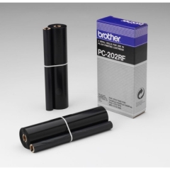 Brother PC-202RF Thermal-transfer roll, 2x420 pages Pack=2 for Brother Fax 1010 Image