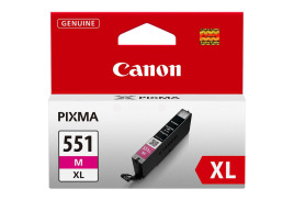 6445B001 | Original Canon CLI-551MXL Magenta ink, contains 11ml of ink