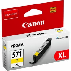 Original Canon CLI-571 YXL (0334C001) Ink cartridge yellow, 680 pages, 11ml Image