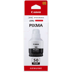 3386C001 | Original Canon GI-50PGBK black ink bottle, contains 170ml, prints up to 6,000 pages Image