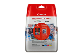 Original Canon CLI-551 XL (6443B006) Ink cartridge multi pack, 5530pg + 3x695pg, Pack qty 4