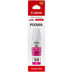 3404C001 | Original Canon GI-50M Magenta ink, contains 70ml of ink, prints up to 7,700 pages Image