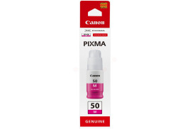 3404C001 | Original Canon GI-50M Magenta ink, contains 70ml of ink, prints up to 7,700 pages