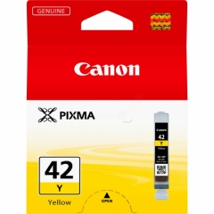 6387B001 | Original Canon CLI-42Y Yellow ink, contains 13ml of ink Image