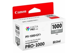 0552C001 | Original Canon PFI-1000GY Gray ink, contains 80ml of ink