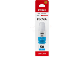 3403C001 | Original Canon GI-50C Cyan ink, contains 70ml of ink, prints up to 7,700 pages