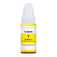 Canon GI490Y Yellow Standard Capacity Ink Bottle 70ml - 0666C001 Image