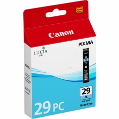 4876B001 | Original Canon PGI-29PC Photo Cyan ink, contains 36ml of ink Image
