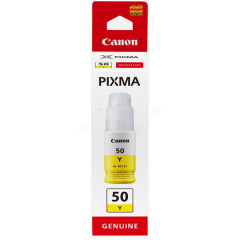3405C001 | Original Canon GI-50Y Yellow ink, contains 70ml of ink, prints up to 7,700 pages Image
