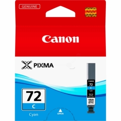 6404B001 | Original Canon PGI-72C Cyan ink, contains 14ml of ink Image