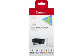 Original Canon PGI-9 (1034B013) Ink cartridge multi pack, Pack qty 5
