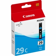 4873B001 | Original Canon PGI-29C Cyan ink, contains 36ml of ink Image
