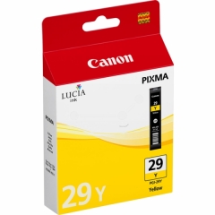 4875B001 | Original Canon PGI-29Y Yellow ink, contains 36ml of ink Image