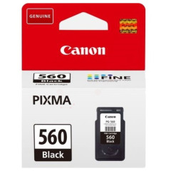 3713C001 | Original Canon PG-560 Black ink, contains 8ml of ink, prints up to 180 pages Image