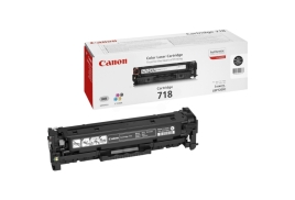 2662B002 | Original Canon 718BK Black Toner, prints up to 3,400 pages