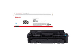 3015C002 | Original Canon 055 Cyan Toner, prints up to 2,100 pages