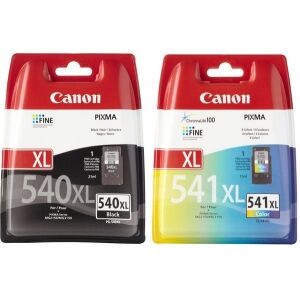 Canon 5222B014 (PG-540 XLCL 541) Printhead cartridge multi pack, 21ml + 15ml, Pack qty 2