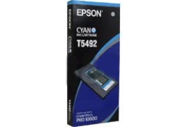 T549200 | Original Epson T5492 Cyan Ink, 500ml