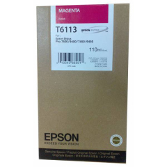 T611300 | Original Epson T6113 Magenta Ink, 110ml Image