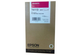T611300 | Original Epson T6113 Magenta Ink, 110ml