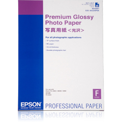 Epson Premium Glossy Photo Paper, DIN A2, 255g/m², 25 Sheets Image