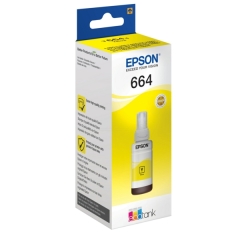 C13T664440 | Original Epson 664 Yellow Ink Bottle, prints up to 6,500, 70ml Image