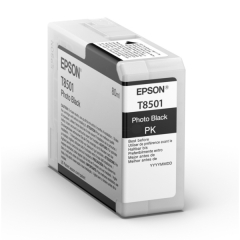T850100 | Original Epson T8501 Photo Black Ink, 80ml Image