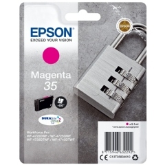 Original Epson 35 (C13T35834010) Ink cartridge magenta, 650 pages, 9ml Image