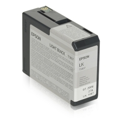 T580700 | Original Epson T5807 Light Black Ink, 80ml, for Epson Stylus Pro 3800 Image