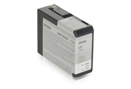 T580700 | Original Epson T5807 Light Black Ink, 80ml, for Epson Stylus Pro 3800