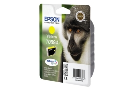Original Epson T0894 (C13T08944011) Ink cartridge yellow, 225 pages, 4ml
