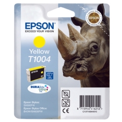 Original Epson T1004 (C13T10044010) Ink cartridge yellow, 990 pages, 11ml Image