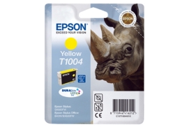 Original Epson T1004 (C13T10044010) Ink cartridge yellow, 990 pages, 11ml