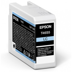 T46S500 | Original Epson T46S5 Light Cyan UltraChrome Pro 10 Ink, 25ml, for SureColor SC-P700 Image